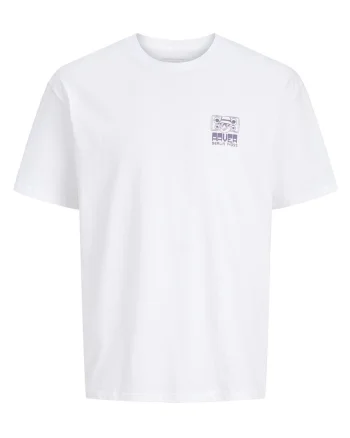 Tricou Barbati,  Alb, din Bumbac