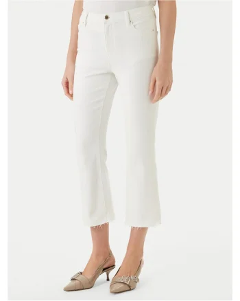 Blugi dama  slim fit alb, Alb