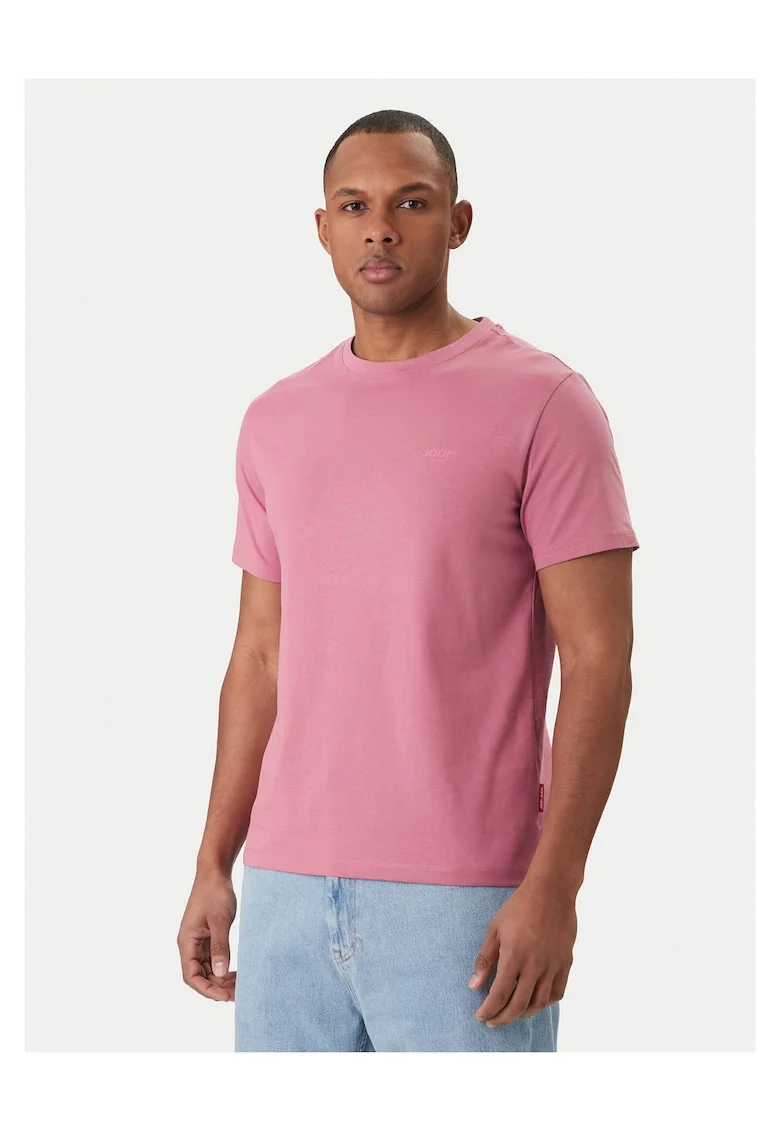 Tricou barbati  din bumbac, Roz