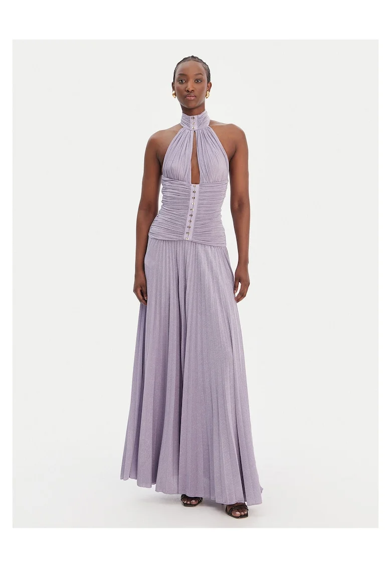 Rochie de seara,  violet, 63% viscoza