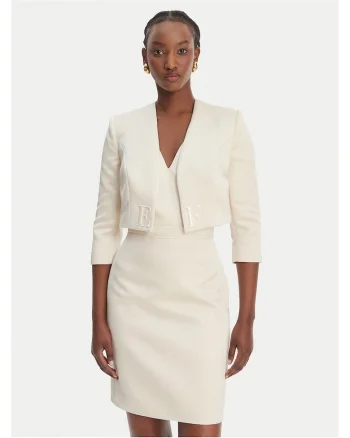 Rochie de cocktail  ecru, Ecru