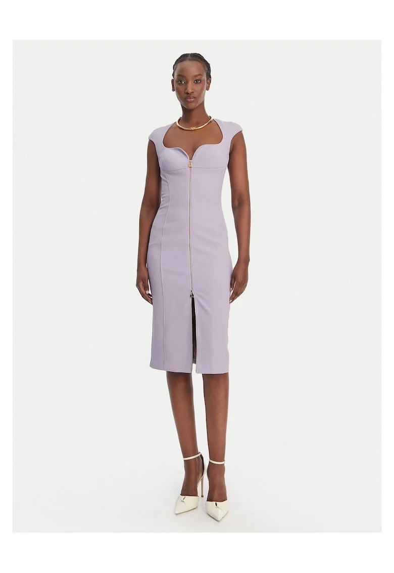 Rochie cocktail  poliester, Violet