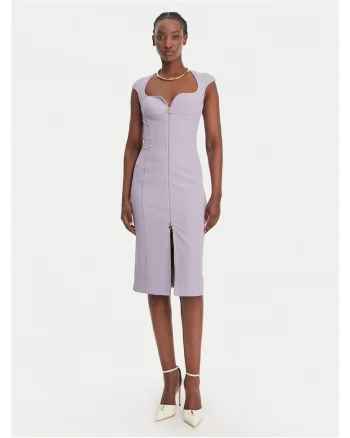 Rochie cocktail  poliester, Violet