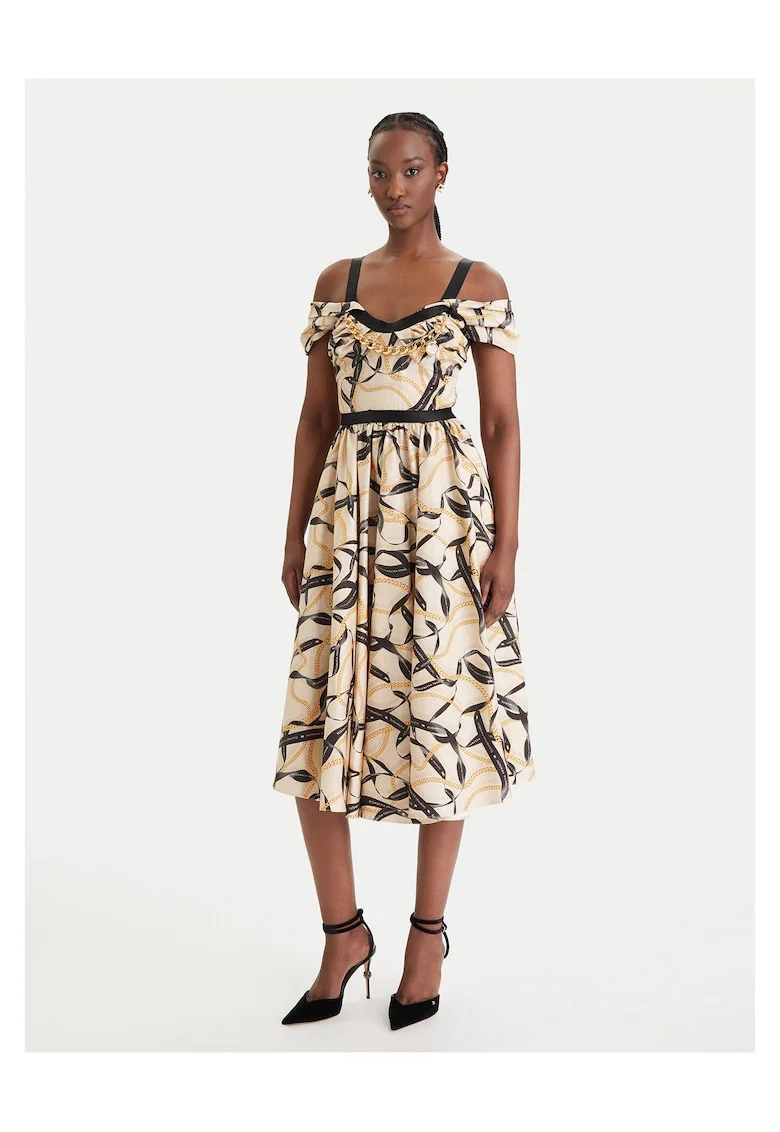 Rochie de cocktail Femei,, Bej