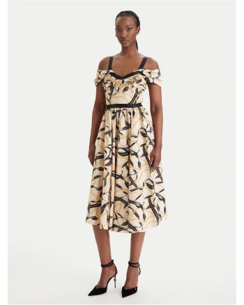 Rochie de cocktail Femei,, Bej