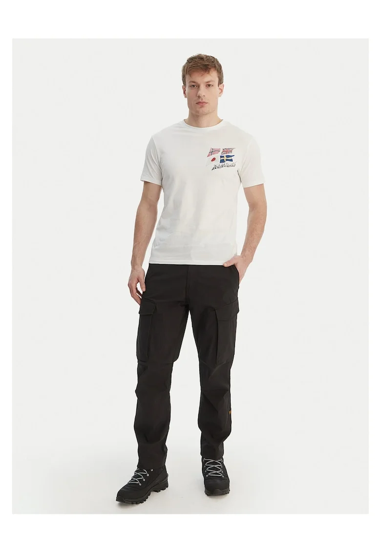 Tricou barbati,  bumbac, alb