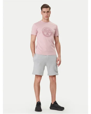 Tricou barbati,  din bumbac, roz