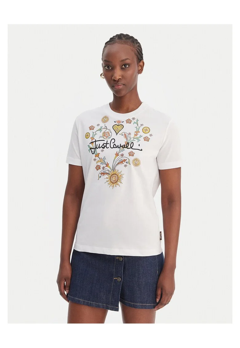 Tricou pentru dama,  alb, Alb