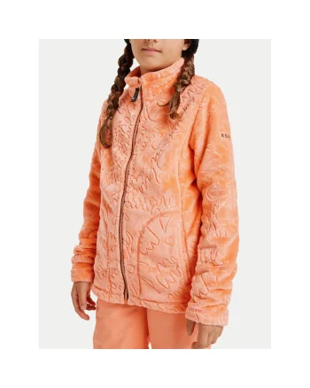Geaca copii,  slim fit, portocalie, poliester