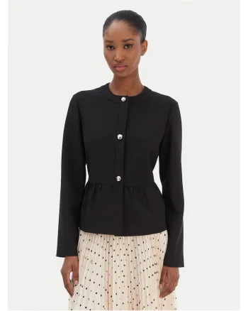 Sacou  slim fit negru, Negru