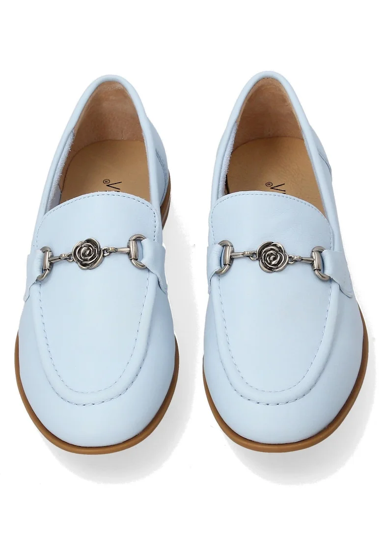 Pantofi loafer cu detaliu metalic,