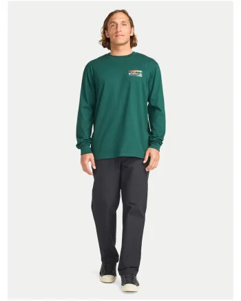 Bluza barbati,  bumbac, verde,