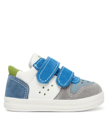 Pantofi  pentru baieti din piele naturala, Multicolor