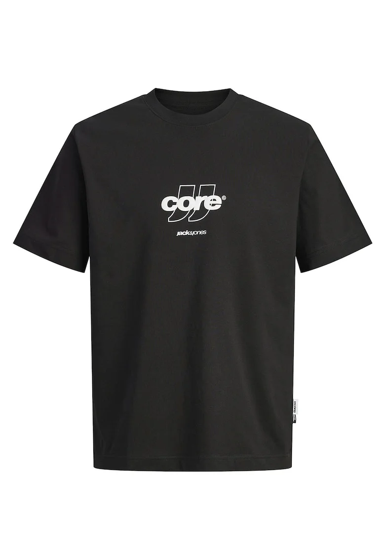 Tricou  pentru barbati, bumbac negru, Negru