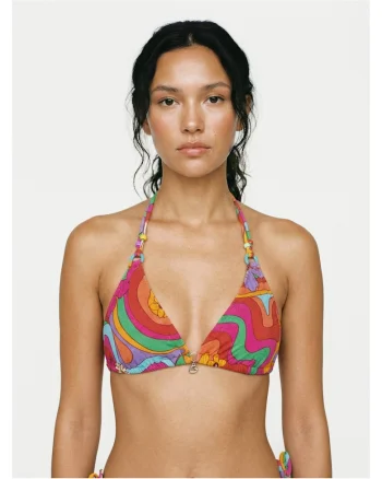 Top de bikini 75% poliamida, 25% elastan, Multicolor, Multicolor