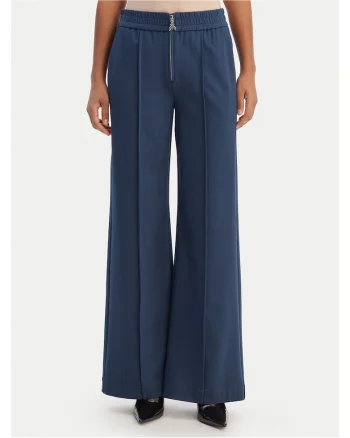 Pantaloni dama,  viscoza, 645987, Albastru