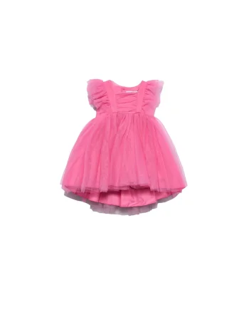 Rochie fete  roz eleganta, Roz