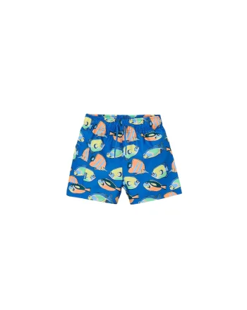 Costum de baie copii, Albastru