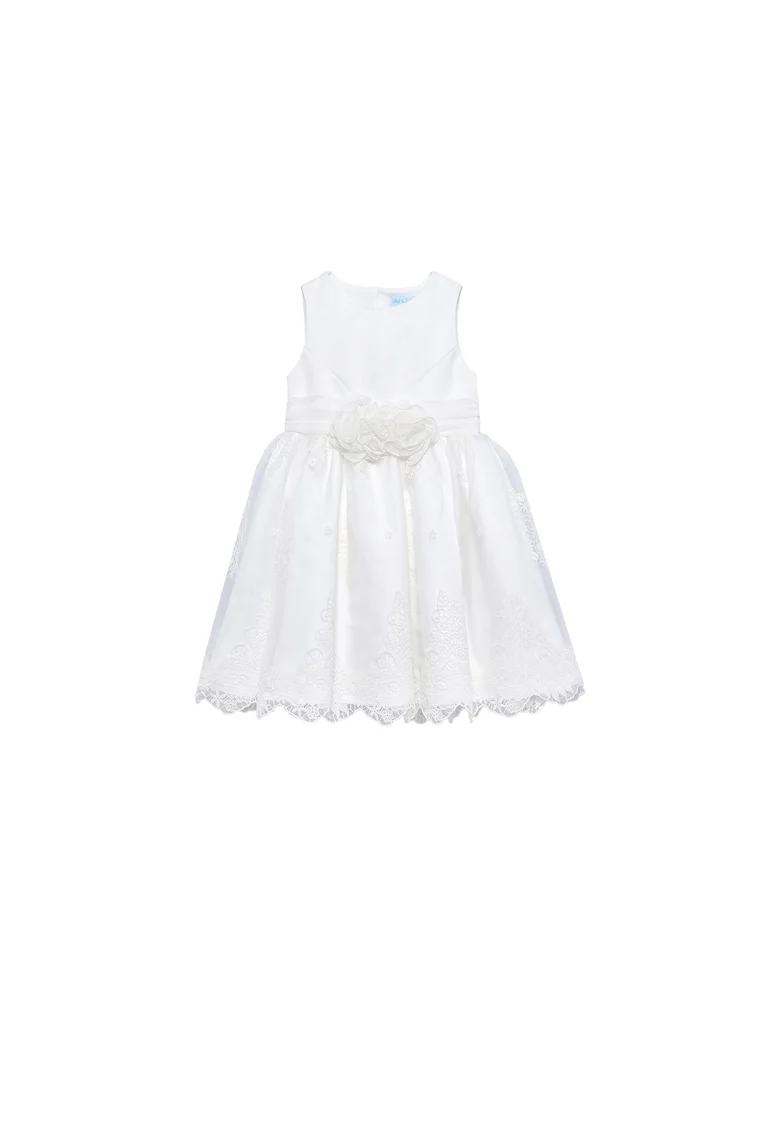 Rochie fete  alb, Alb
