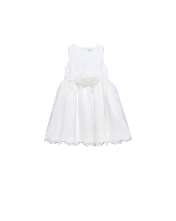 Rochie fete  alb, Alb