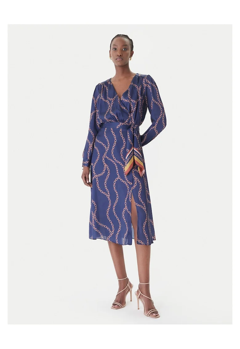 Rochie cocktail  bleumarin, Bleumarin
