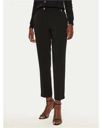 Pantaloni dama,  poliester, 69875, Negru