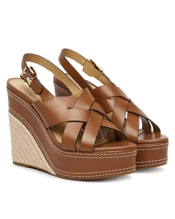 Sandale dama,  piele naturala, maro, Maro