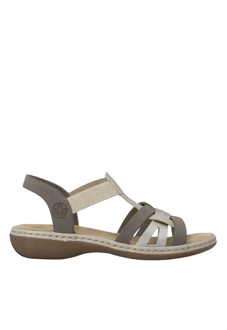 Sandale casual, dama,  ANTISTRESS, 65918-64 bej, piele ecologica, Bej