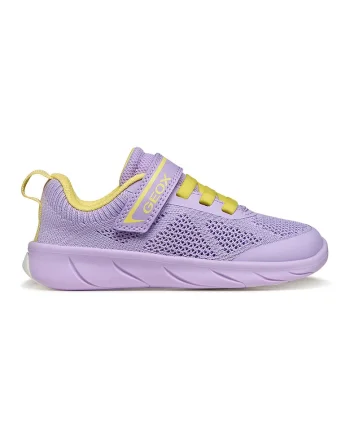 Pantofi sport Foot Run cu velcro, Violet