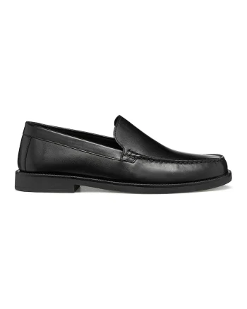 Pantofi loafer de piele Damon, Negru