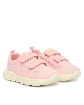 Pantofi copii,  adidasi, velcro, roz, tesaturaswqfwqd, Roz