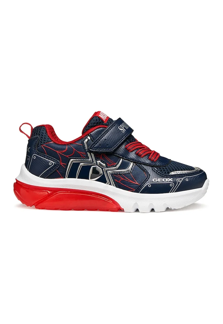 Pantofi sport Ciberdron Boy cu tematica Spider-Man, Rosu/Albastru ultramarin