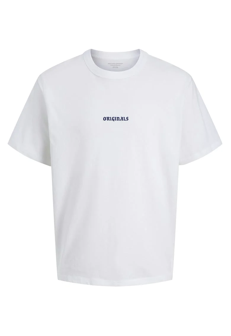 Tricou  alb pentru barbati, Alb