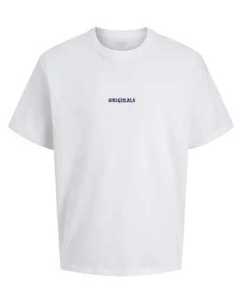 Tricou  alb pentru barbati, Alb