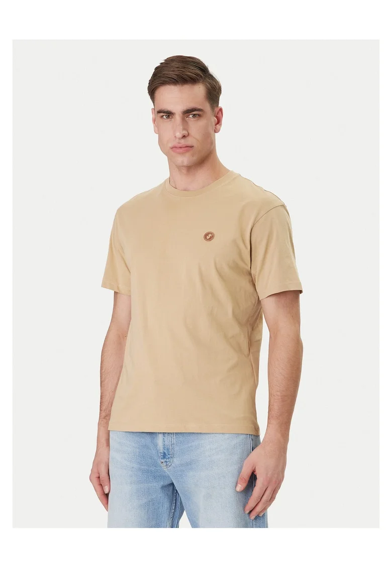 Tricou Barbati,  Bumbac organic, Bej