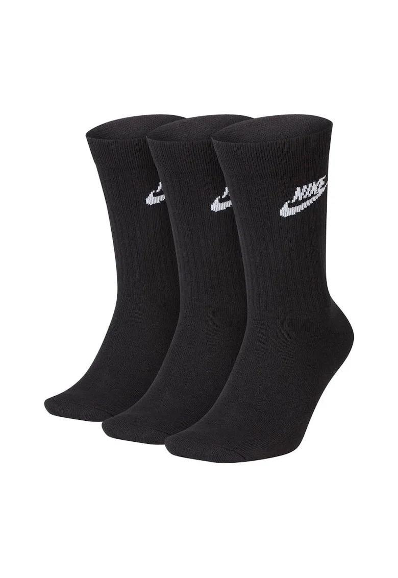 Set de sosete unisex Everyday Essential - 3 perechi, Negru