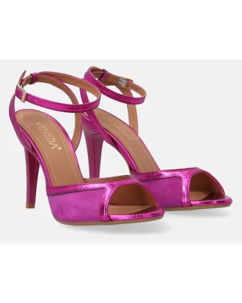 Sandale din piele cu toc stiletto