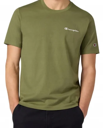 Tricou cu decolteu la baza gatului si detaliu logo