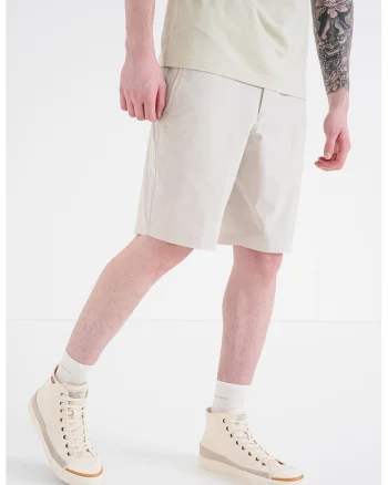 Pantaloni scurti regular fit cu buzunare, din material usor Speedflex, Verde pal
