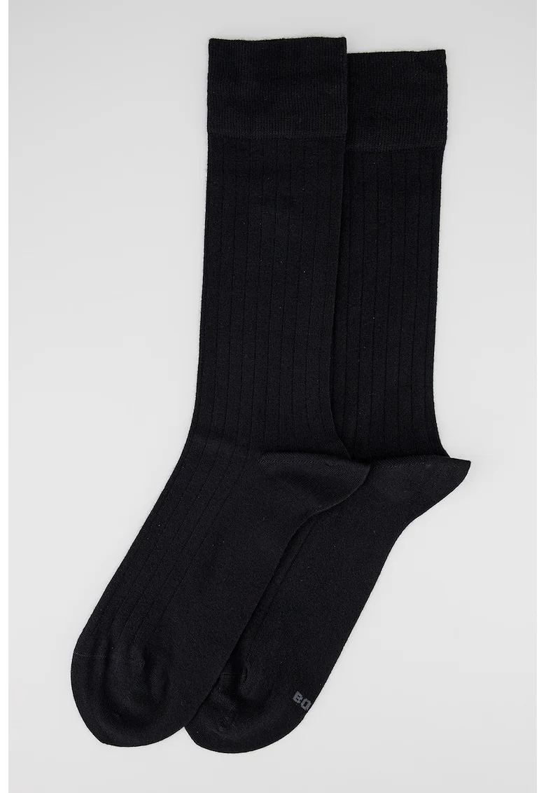 Sosete lungi din amestec de modal, Negru