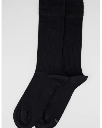 Sosete lungi din amestec de modal, Negru