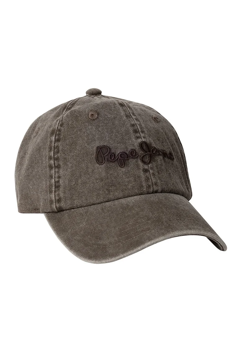 Sapca baseball cu broderie logo, Gri inchis