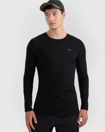 Bluza barbati,  maneca lunga, Negru