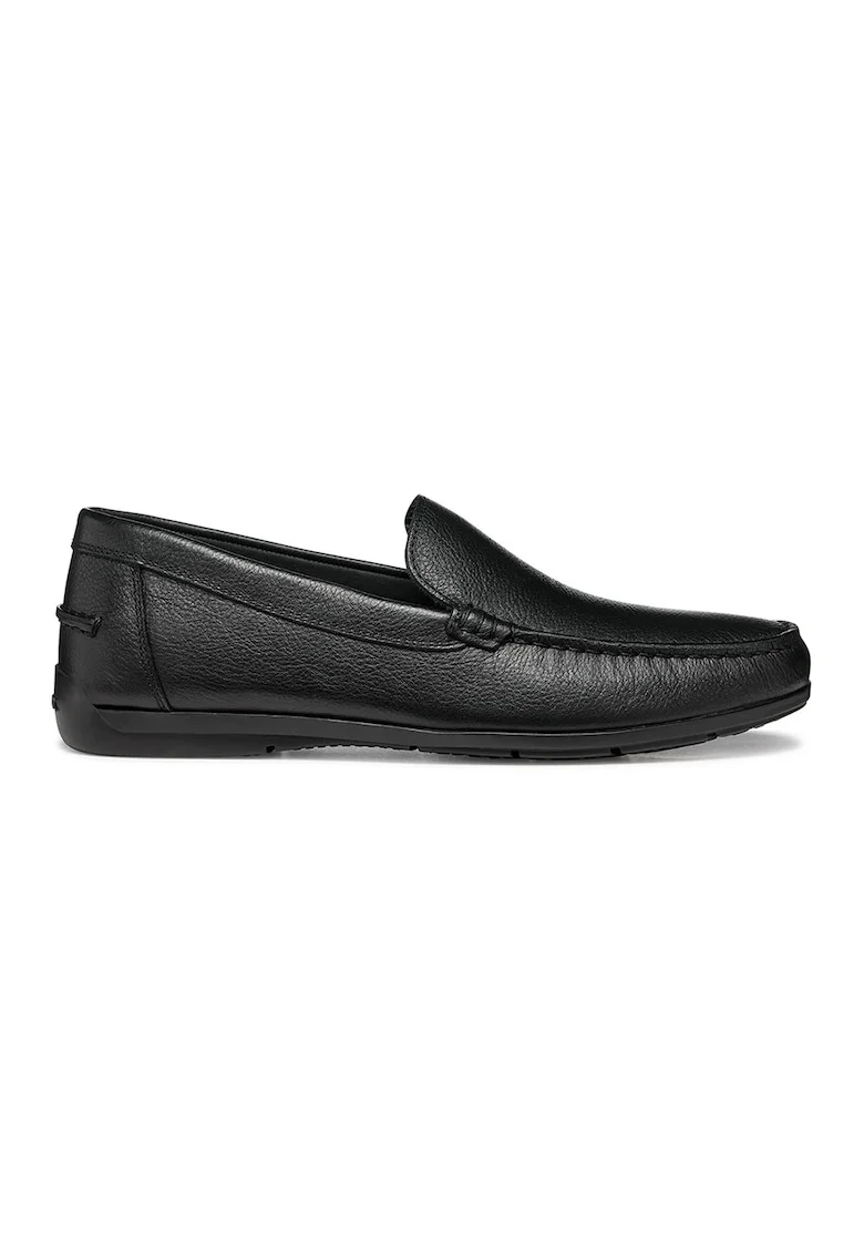 Pantofi loafer din piele, Negru