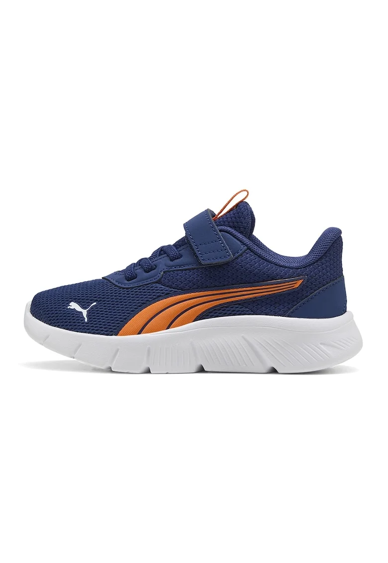 Pantofi sport FlexFocus Modern cu inchidere velcro, Albastru inchis/Portocaliu mandarina/Alb optic