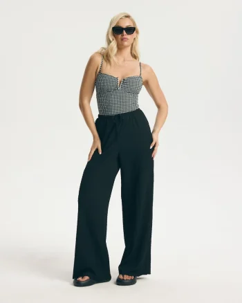 Pantaloni de plaja dama Twiggy