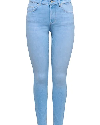 Blugi  slim fit, albastru, bumbac, Albastru
