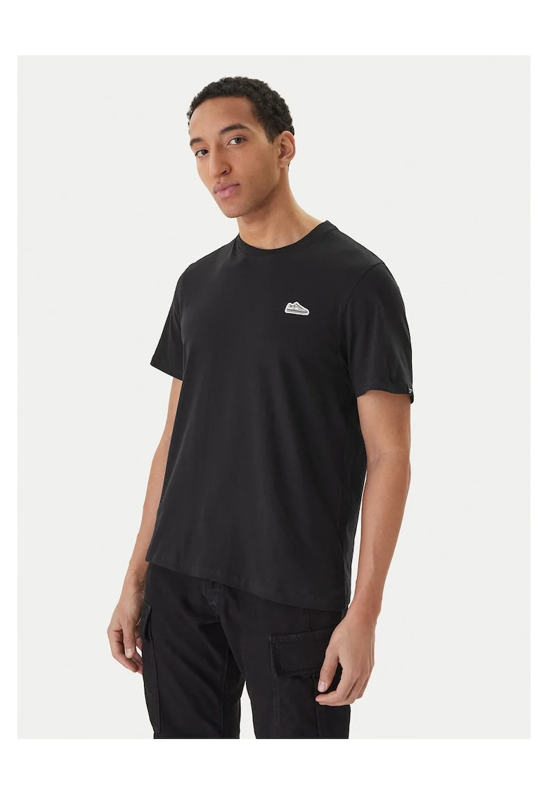 Tricou Barbati,  Model simplu, Bumbac, Negru