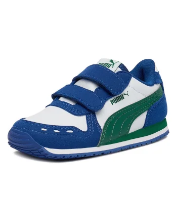 Pantofi copii,  sneakers, albastru, material sintetic, inchidere velcro