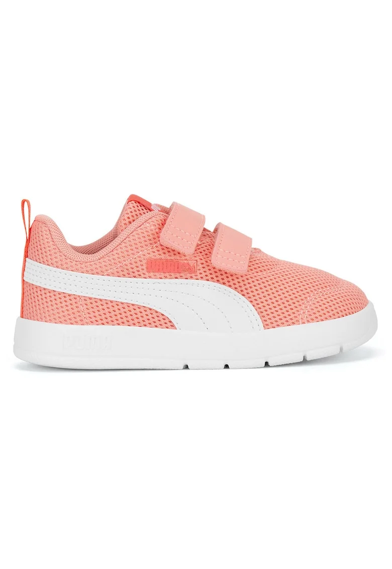 Pantofi sport,  roz, material textil, sistem inchidere velcro, pentru fete